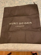 Nice Kurt Geiger London Dust Protection Bag for Handbags Differ sizes Black NEW