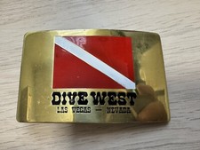 Vintage Dive West Las Vegas Nevada Buckle