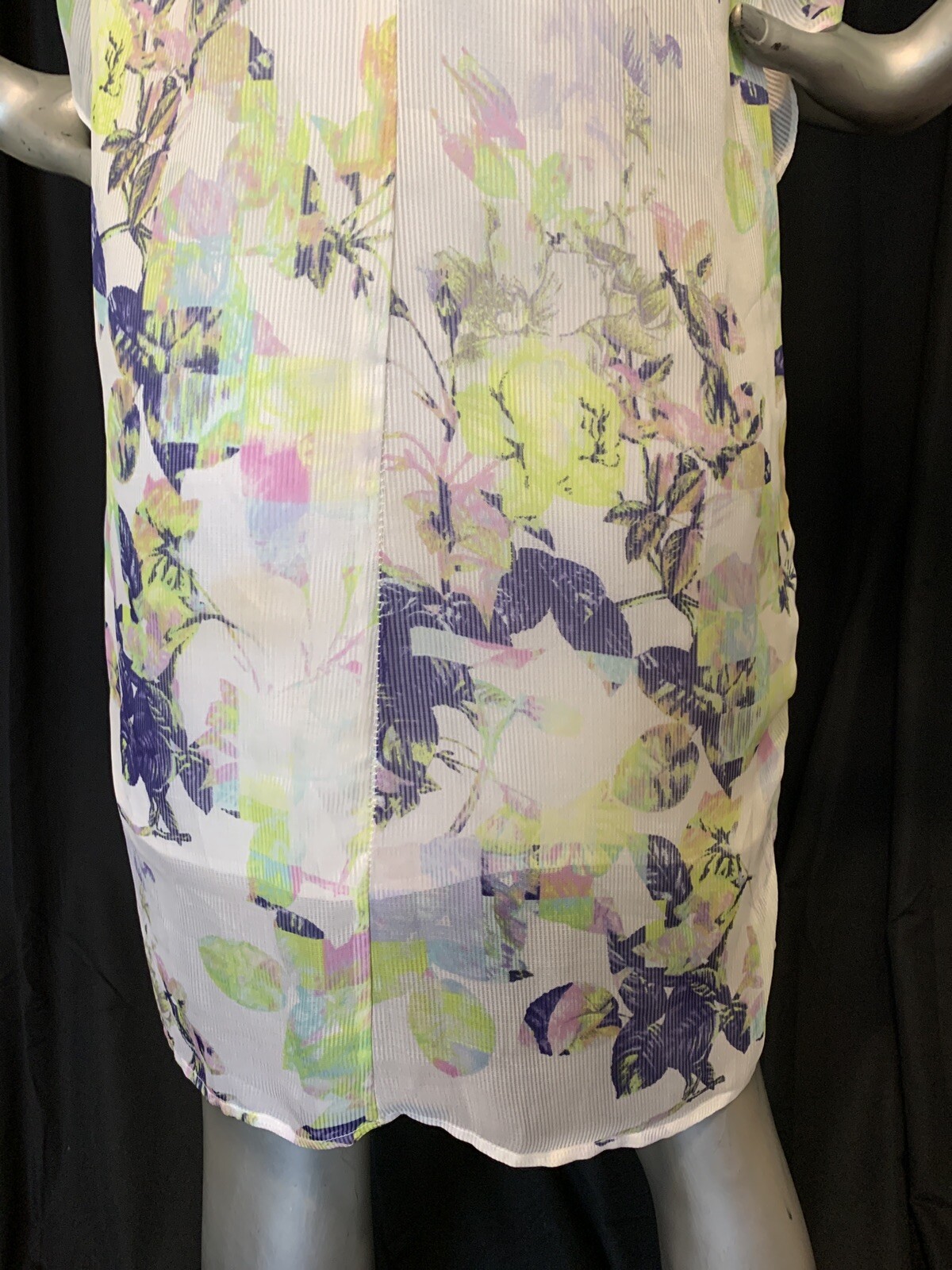 Bcbgeneration Floral Spaghetti Strap Shift Dress … - image 8