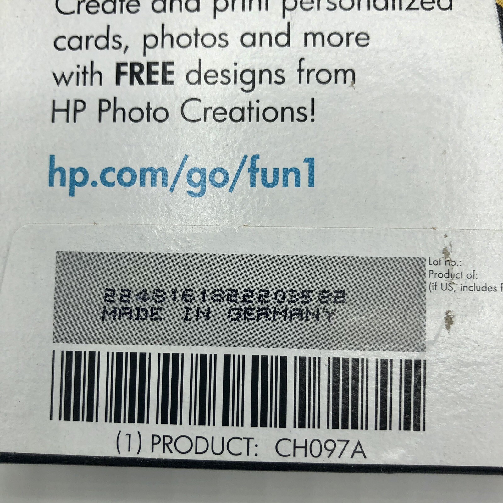 HP  Everday Photo Paper Glossy   5X7   53 lb.   ALL INKJET PRINTERS    60 SHEETS