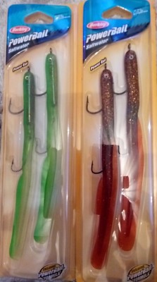 berkley powerbait saltwater sea fishing pre-rigged eel 10'' bait lures not gulp