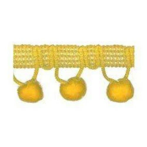 Luxury Pom Pom Fringe 18mm Bobble Total Width 28mm Simplicity - Image 4 of 4