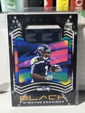 2021 Panini Black Futuristic Copper D'Wayne Eskridge Number Patch RC /50 #F-DE 