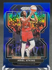2022 Panini Prizm WNBA Ariel Atkins Blue Prizm /149 Washington Mystics #129
