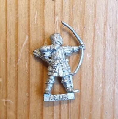 C26 Men At Arms Archer Johann F9 Feudal Warhammer Fantasy 1980s Citadel Metal