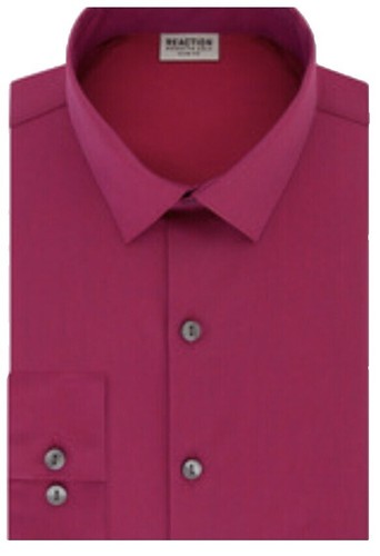 Kenneth Cole Unlisted Men's Slim-Fit Check Dress Shirt | eBay
