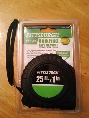 25 Ft. X 1 In. QuikFind Tape Measure With ABS Casing