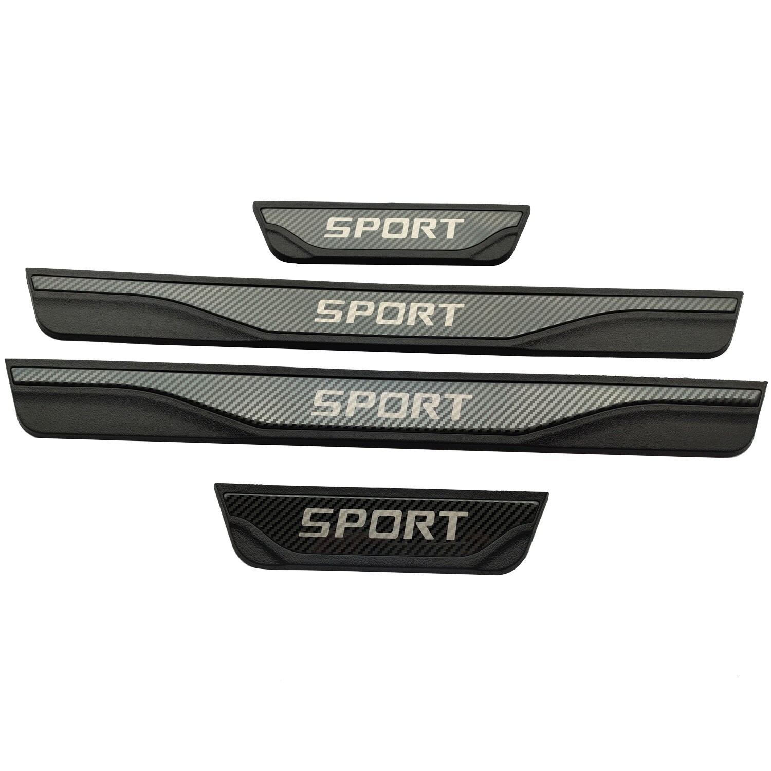 For Tesla Model Y Car Accessories Door Sill Scuff Plate Protector Trims Cover 22