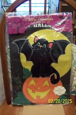 Evergreen "Halloween Bat" Decorative Garden Flag - New in Package