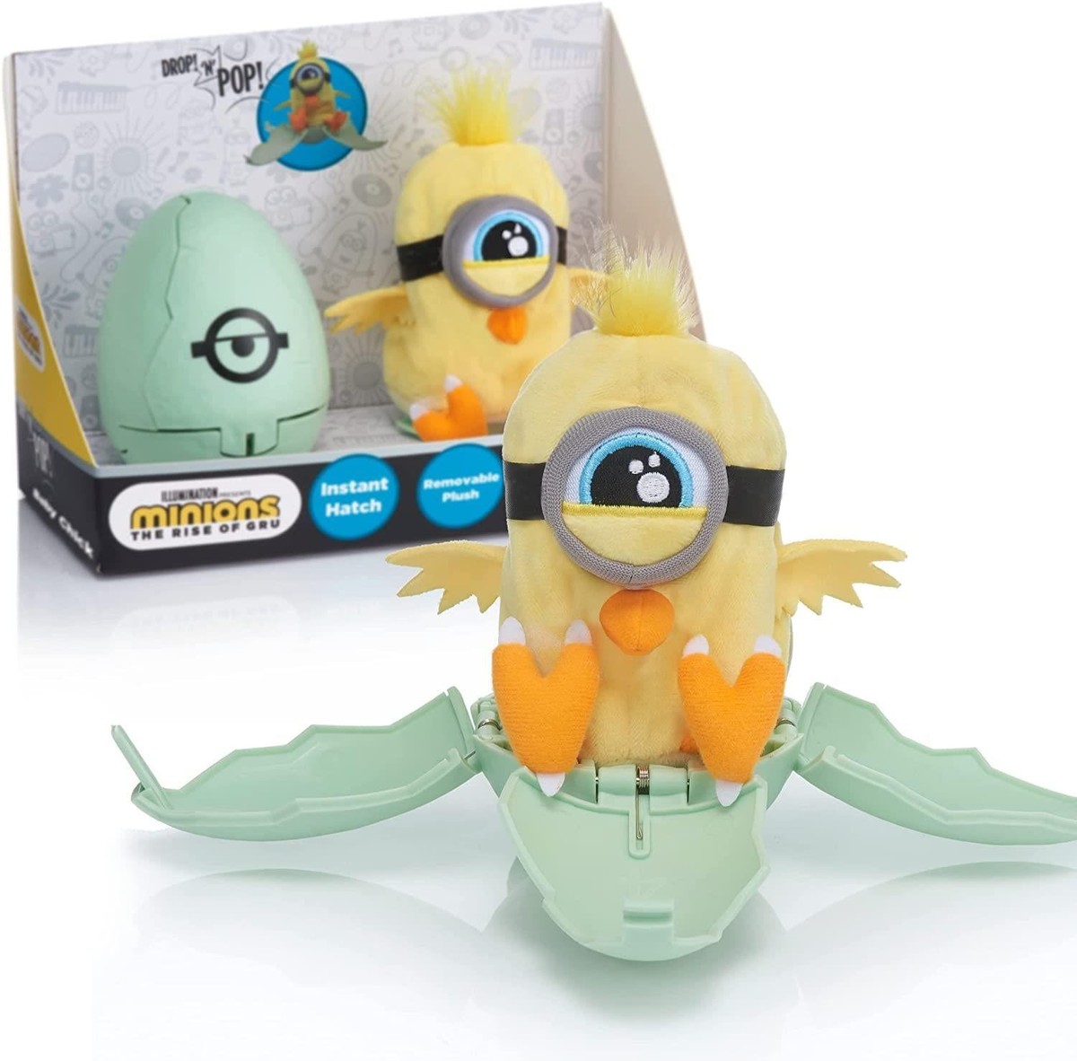 Minions Rise of Gru Drop 'n Pop Zodiac Chicken Instant Hatch Egg