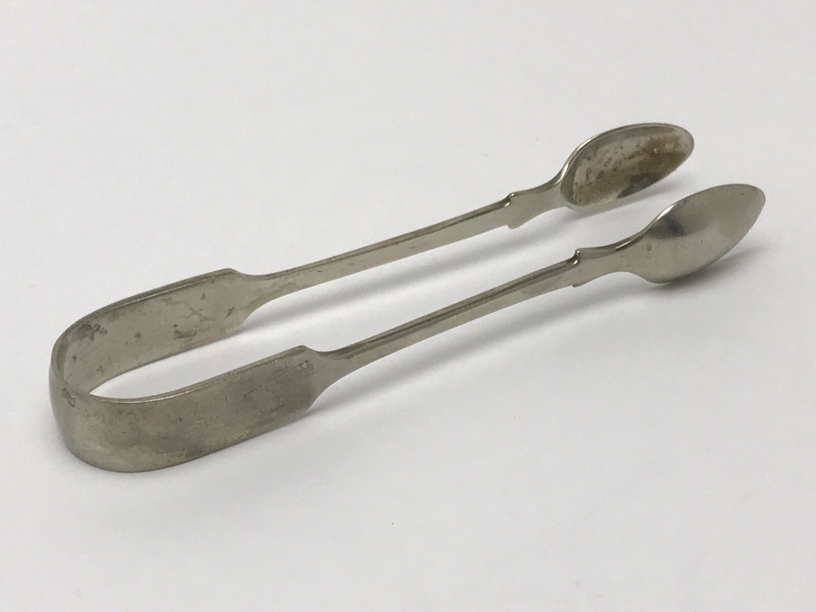 Vintage Daniel & Arter NS Nevada Silver Sugar Tongs Excellent Condition