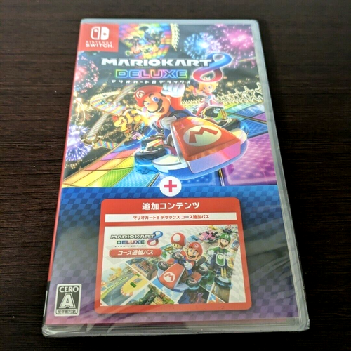 Unopened SW Mario Kart 8 Deluxe + Booster Course Pass Nintendo Switch