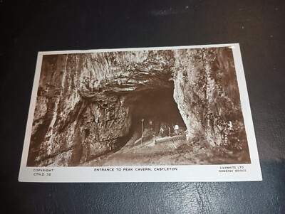 Eingang zur Peak Cavern, Castleton, Derbyshire - einfache RP