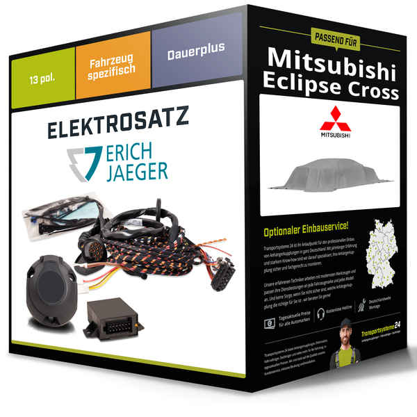 Elektrosatz 13-Pol Spezifisch für Mitsubishi Eclipse Cross 02.2021-Jetzt NEU-image