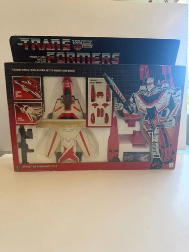 1984 HASBRO TRANSFORMERS AUTOBOT AIR GUARDIAN JETFIRE -NEVER OPENED!