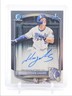 NOLAN SAILORS 2025 BOWMAN CHROME DRAFT 1ST AUTOGRAPH ROYALS AUTO Q2045