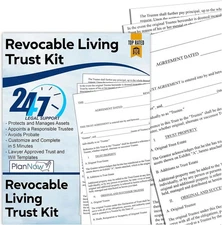 Revocable Living Trust Kit for Individuals -Do It Yourself Trust... 