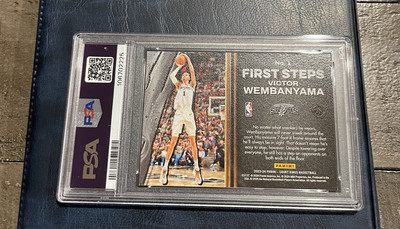 2023-24 Panini Court Kings - First Steps Victor Wembanyama #1 Ruby