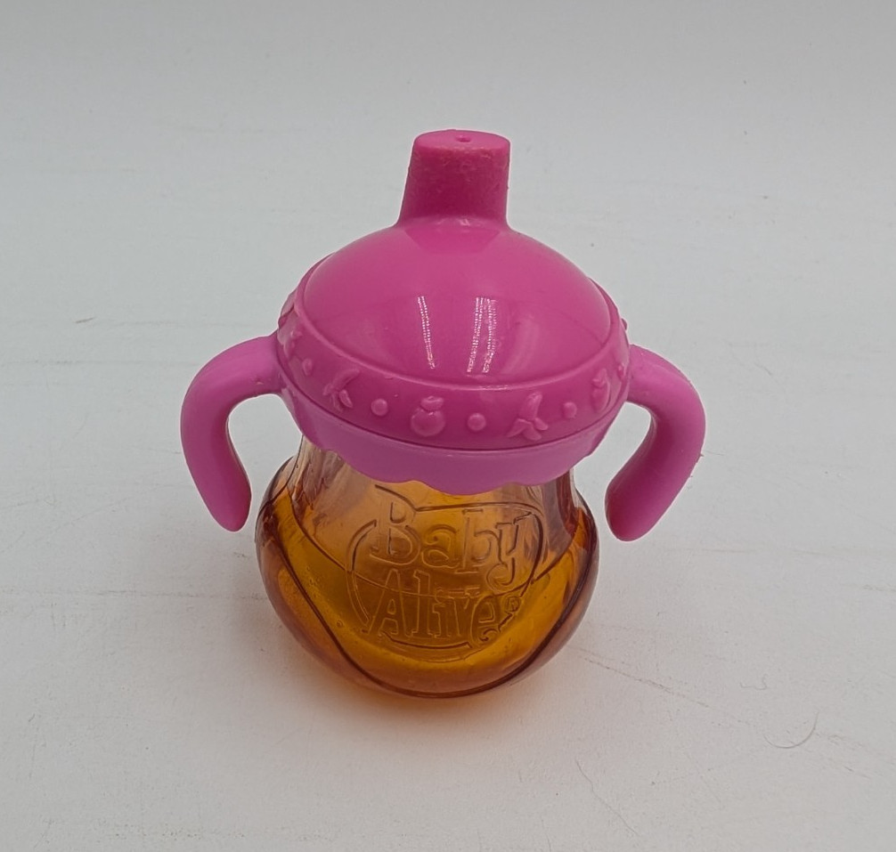 Baby Alive All Gone Pink Replacement Sippy Cup Bottle Disapp