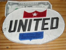 Vintage United Airlines Patch jacket Ramp Worker United Shield Patch air line