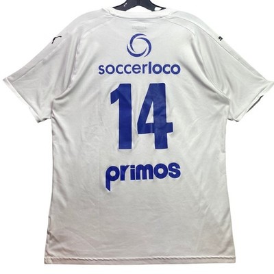 Puma Soccer Jersey Mens Large Albion SC Athletic Spell Out Logo Patches Football