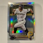 2025 Bowman - Chrome Prospects Konnor Griffin #BCP-86 Refractor /499 (RC)