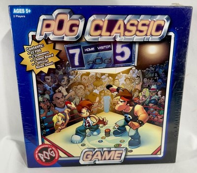 POG CLASSIC Game 22 POGS, 2 Slammers, Game Board & Rule Book 2006 NEW SEALED