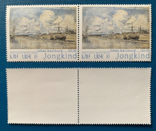 Timbres France 2001 YT 3429 paire se tenant. Jongkind