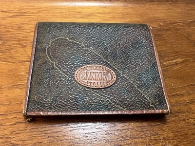 Milano Santoni Italian Wallet Leather I d Windows High Quality 