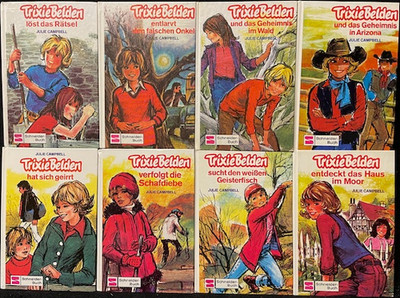 SAMMLUNG PAKET - 17 x TRIXIE BELDEN von JULIE CAMPBELL - 3-6, 8-19 + Bonus