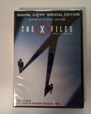 NEW--The X Files: I Want To Believe (DVD, 2008, 3-Disc Set, Special Edition)