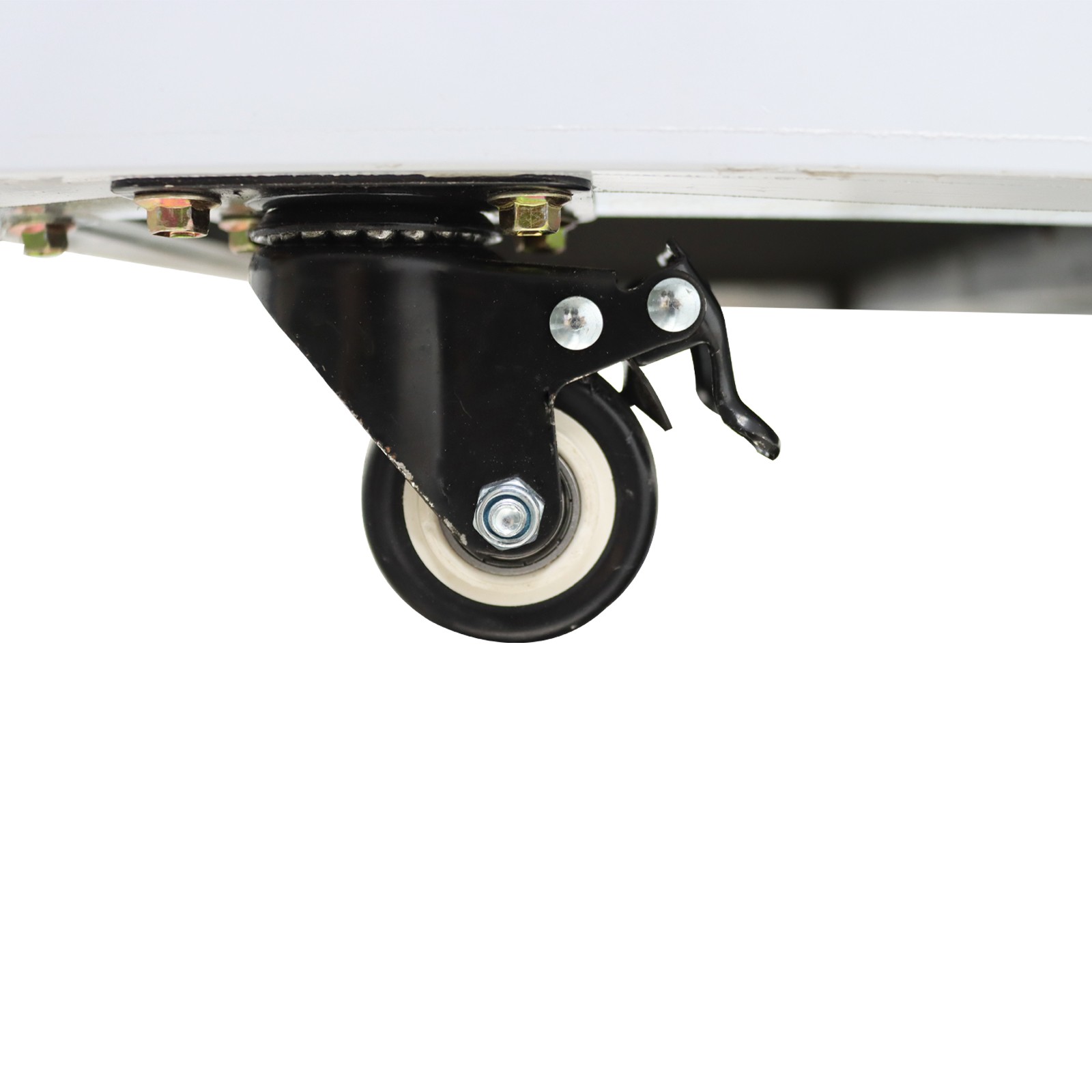 10 PAN Ice Cream Showcase Ice Cream Display Cabinet with Universal Wheels 110V