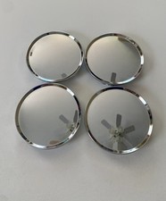 4 Pcs Universal Wheel Center Caps 63mm 2 12 Silver