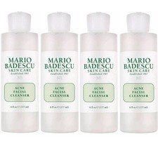  4 PACK Mario Badescu Face Wash Combination Oily Skin 6oz Acne Cleanser