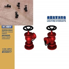 1/350 HEAVY HOBBY USN Fire Hydrants Deck Detail Upgrade Set 40PCS 