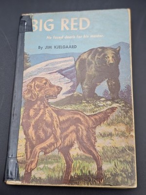 Big Red by Jim Kjelgaard And Old Yeller By Fred Gibson Paper Back Books