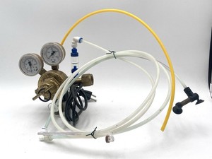 PRO Aquarium CO2 Dual Stage Regulator w Integrated Solenoid Diffusers Works! USA