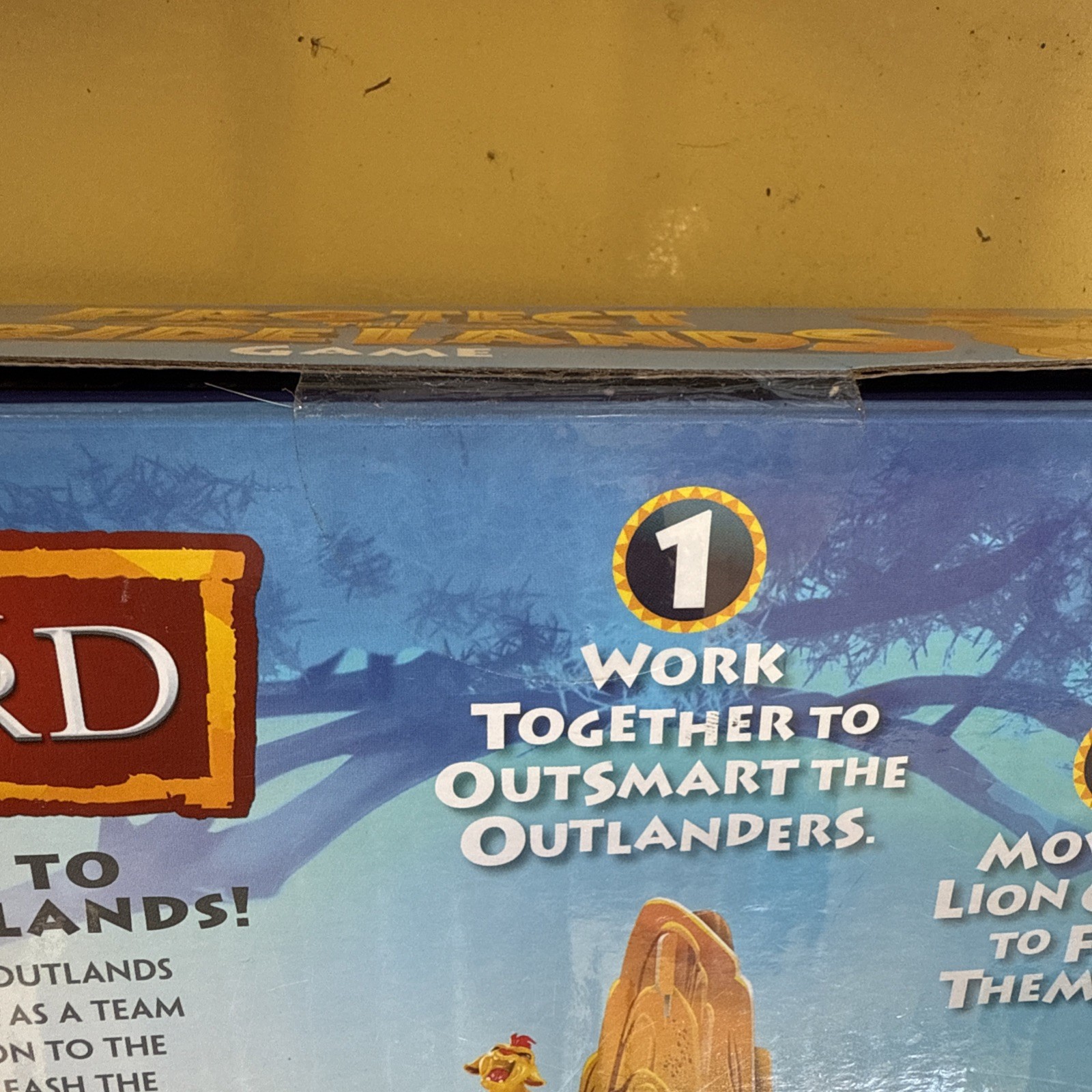 Disney Junior Lion King PROTECT THE PRIDE LANDS Lion Guard 3-D Board Game NEW