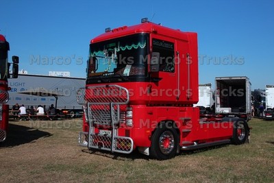 LKW Foto Renault Magnum Truck rot MACK #l6ph
