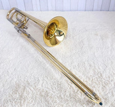 YAMAHA Xeno YSL-882U Tenor Bass Trombone Used With Hard Case Mouthpiece