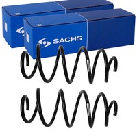 2X Sachs Fahrwerksfedern Vorne Passend FÜR Fiat Bravo Links+Rechts