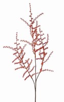 Artplants Deko Zweig Asparagus Acutifolius Zweig Hans, Orange, 70Cm