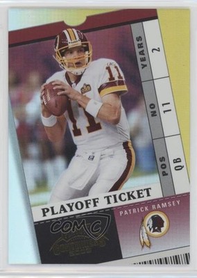 2003 Playoff Contenders Playoff Ticket 44/150 Patrick Ramsey #10 0l1