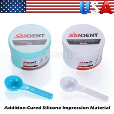 Dental Putty Fast Set VPS Dental Impression Material 400g Base  400g Catalyst 
