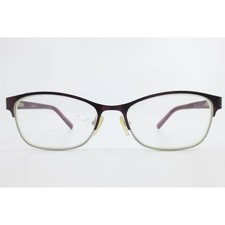 Armani Exchange AX 1010 6050 Purple Silver Rectangular Eyeglasses Frames