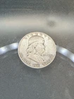 1950 Franklin Half Dollar US Coin 90% Silver Circulated (Philadelphia)