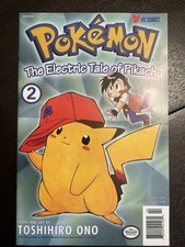 1999 Pokemon The Electric Tale of Pikachu Viz Comics 4th Printing Volume 2
