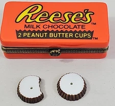 Reese’s Peanut Butter Cups ~ Porcelain Hinged Box ~ PHB Midwest Cannon Falls
