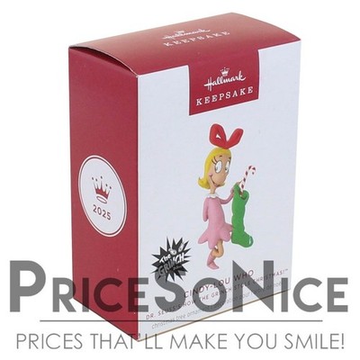 Hallmark Ornament 2025 Dr. Seuss's How the Grinch Stole Christmas Cindy-Lou Who
