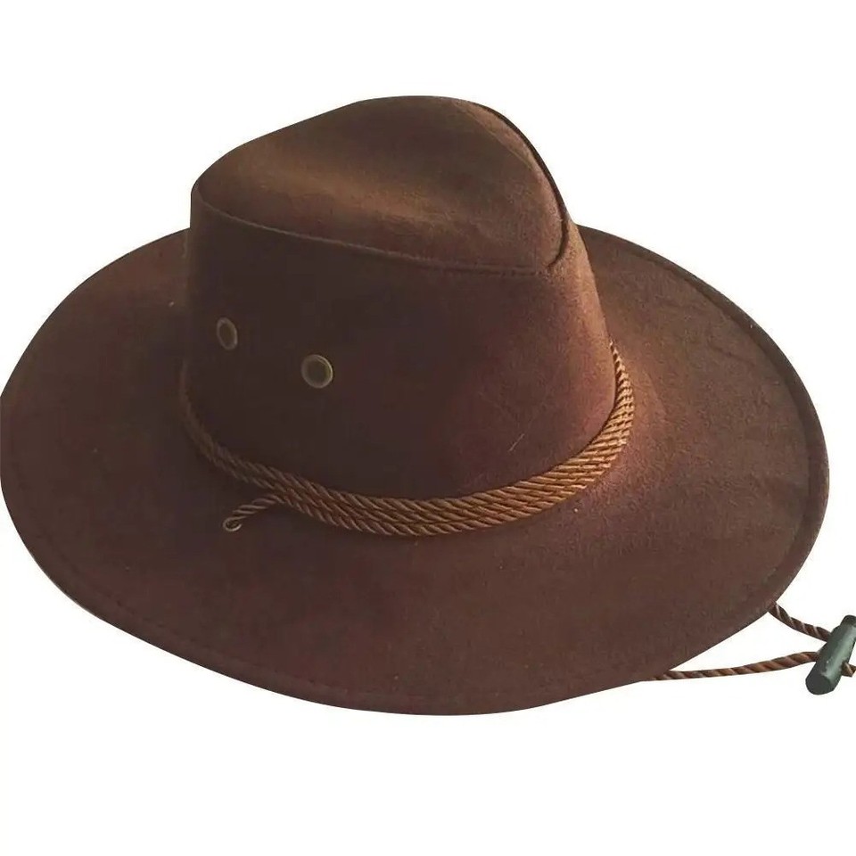 Sombrero de Vaquero Texano Película del Oeste Vestido Elegante Disfraz West Rodeo Accesorio Exterior